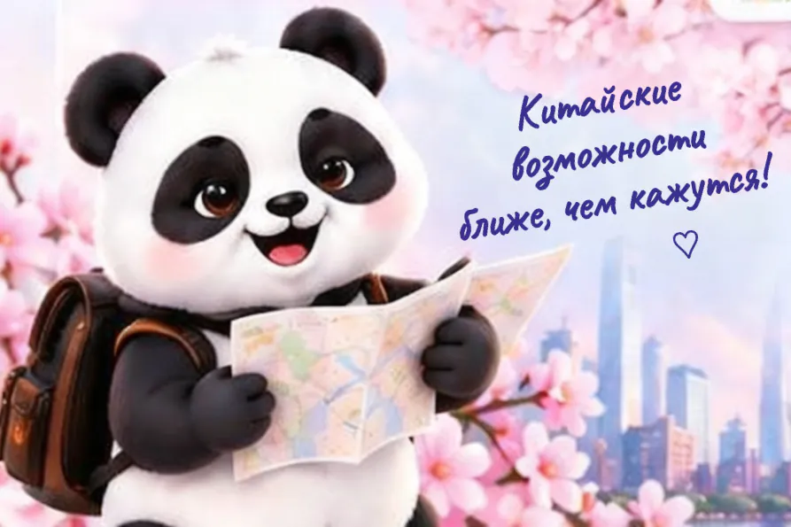 Панда с картой. Китайские возможности ближе, чем кажутся!