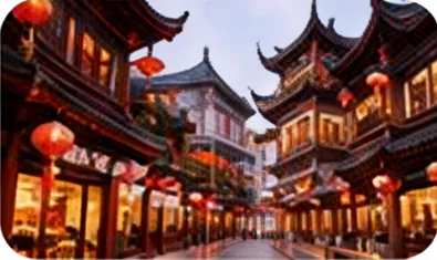 城隍庙商圈 City God Temple / Yuyuan area