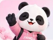 PANDA the panda waving